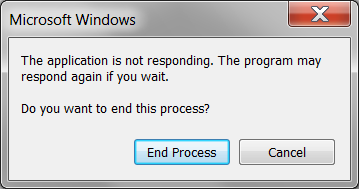 Tổng hợp cách khắc phục lỗi Not Responding hiệu quả