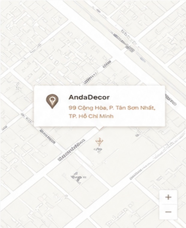 Bản đồ AndaDecor tại 99 Cộng Hòa, Phường Tân Sơn Nhất, TP. Hồ Chí Minh